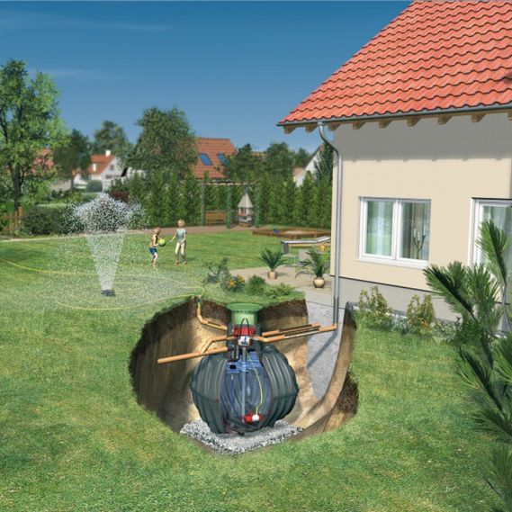Regenwassernutzung für Haus und Garten Der BioGärtner